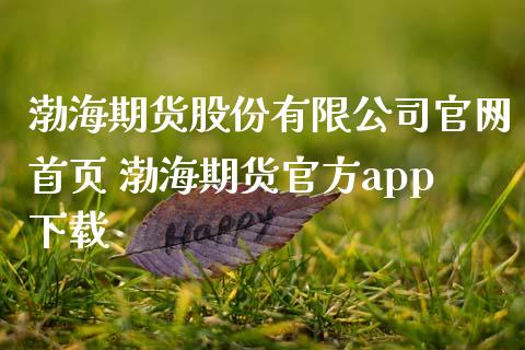 渤海期货股份有限公司首页 渤海期货官方app下载_https://www.gnhpgy.com_道指期货_第1张