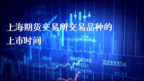 上海期货交易所交易品种的上市时间_https://www.gzbbqc.com_股指期货_第1张