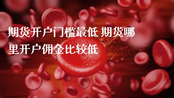 期货开户门槛最低 期货哪里开户佣金比较低_https://www.gzbbqc.com_股指期货_第1张