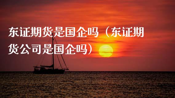 东证期货是国企吗（东证期货公司是国企吗）_https://www.gzbbqc.com_恒指期货_第1张
