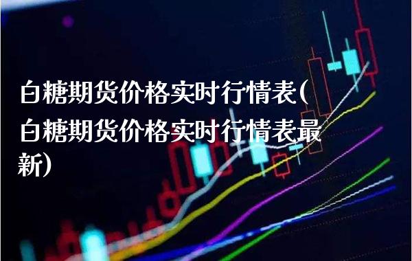 白糖期货价格实时行情表(白糖期货价格实时行情表最新)_https://www.gzbbqc.com_道指期货_第1张