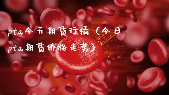 pta今天期货行情（今日pta期货价格走势）_https://www.gzbbqc.com_恒指期货_第1张