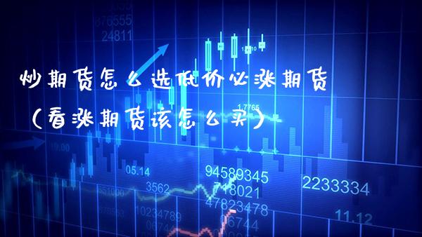 炒期货怎么选低价必涨期货（看涨期货该怎么买）_https://www.gzbbqc.com_纳指期货_第1张