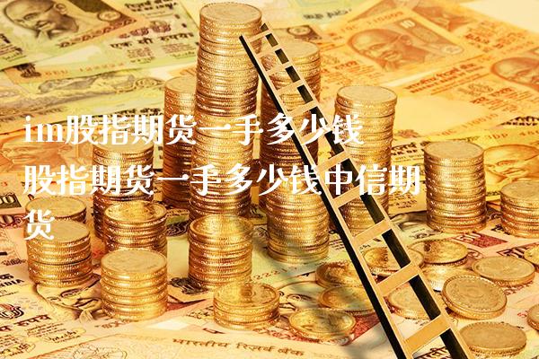 im股指期货一手多少钱 股指期货一手多少钱期货_https://www.gnhpgy.com_股指期货_第1张