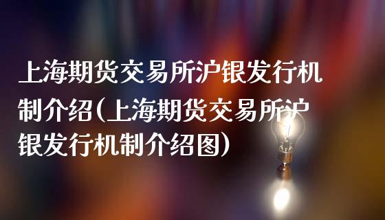上海期货交易所沪银发行机制介绍(上海期货交易所沪银发行机制介绍图)_https://www.gzbbqc.com_道指期货_第1张