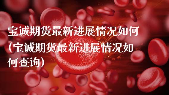 宝诚期货最新进展情况如何(宝诚期货最新进展情况如何查询)_https://www.gzbbqc.com_纳指期货_第1张