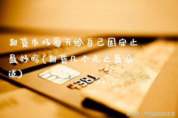 期货市场每天给自己固定止盈好吗(期货几个点止盈合适)_https://www.gzbbqc.com_德指期货_第1张