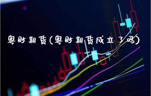 粤财期货(粤财期货成立了吗)_https://www.gzbbqc.com_股指期货_第1张