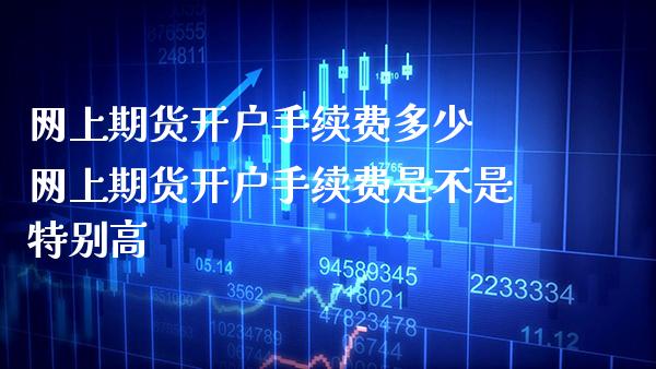 网上期货开户手续费多少 网上期货开户手续费是不是特别高_https://www.gzbbqc.com_纳指期货_第1张