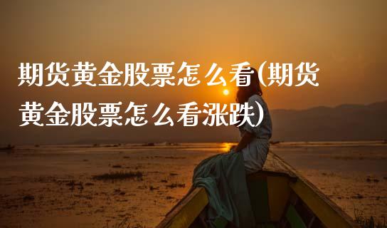 期货黄金股票怎么看(期货黄金股票怎么看涨跌)_https://www.gzbbqc.com_股指期货_第1张