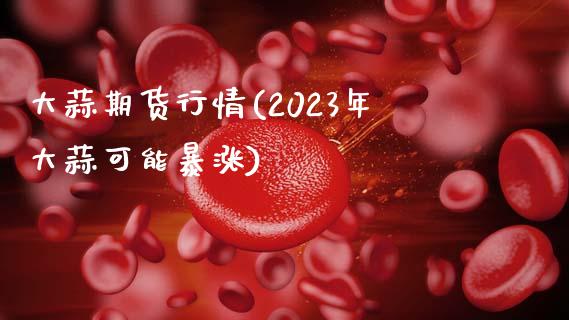 大蒜期货行情(2023年大蒜可能暴涨)_https://www.gzbbqc.com_恒指期货_第1张