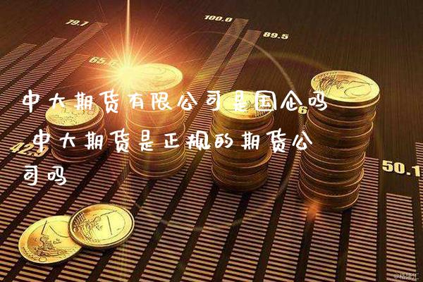 中大期货有限公司是国企吗 中大期货是正规的期货公司吗_https://www.gzbbqc.com_恒指期货_第1张