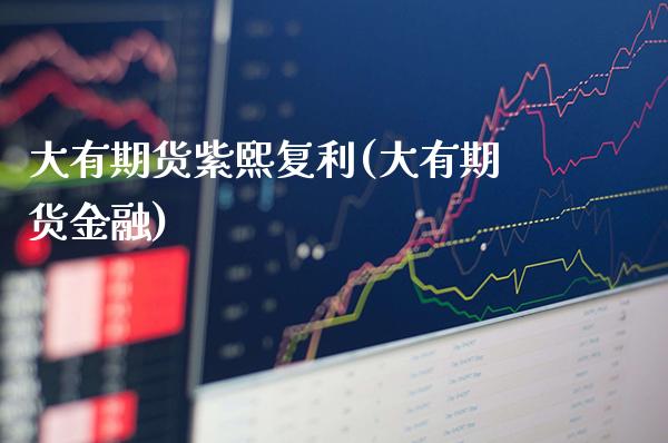 大有期货紫熙复利(大有期货金融)_https://www.gzbbqc.com_黄金期货_第1张