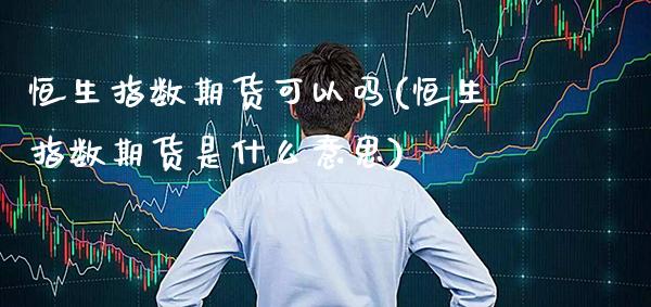 恒生指数期货可以吗(恒生指数期货是什么意思)_https://www.gzbbqc.com_期货知识_第1张