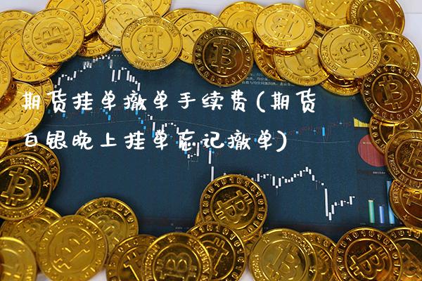期货挂单撤单手续费(期货白银晚上挂单忘记撤单)_https://www.gzbbqc.com_恒指期货_第1张