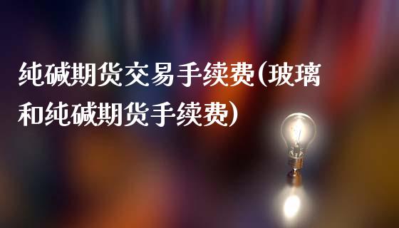纯碱期货交易手续费(玻璃和纯碱期货手续费)_https://www.gzbbqc.com_恒指期货_第1张