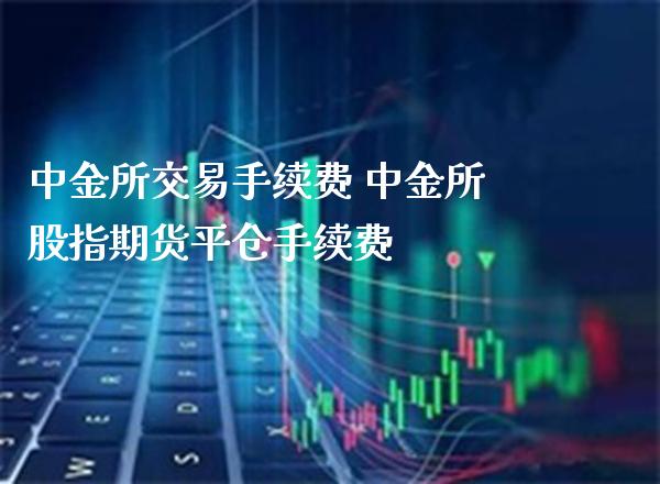 所交易手续费 所股指期货平仓手续费_https://www.gnhpgy.com_股指期货_第1张