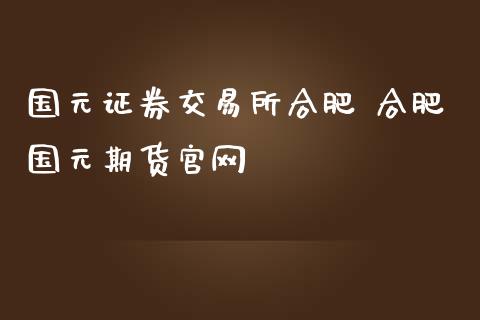 国元证券交易所合肥 合肥国元期货_https://www.gnhpgy.com_道指期货_第1张