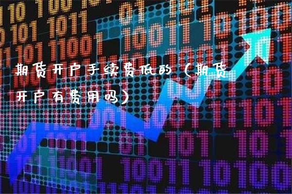 期货开户手续费低的（期货开户有费用吗）_https://www.gzbbqc.com_纳指期货_第1张