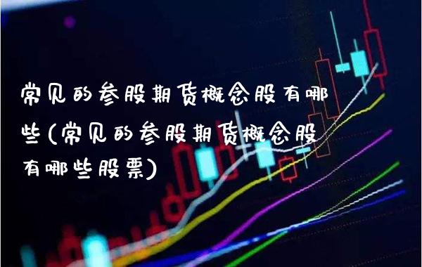 常见的参股期货概念股有哪些(常见的参股期货概念股有哪些股票)_https://www.gzbbqc.com_道指期货_第1张