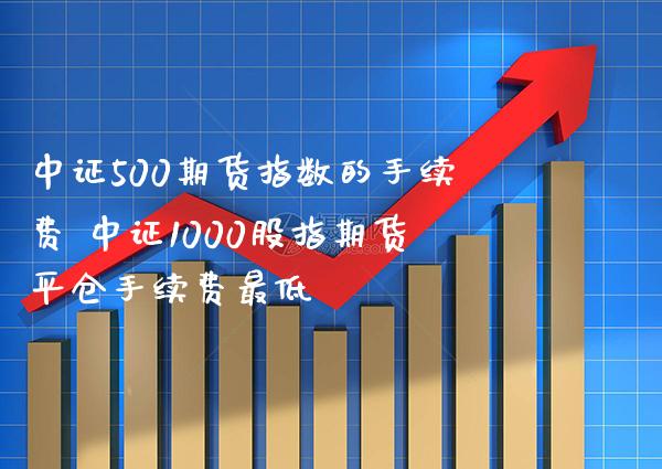 中证500期货指数的手续费 中证1000股指期货平仓手续费最低_https://www.gnhpgy.com_股指期货_第1张