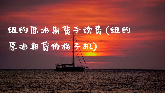 纽约原油期货手续费(纽约原油期货价格手机)_https://www.gzbbqc.com_道指期货_第1张
