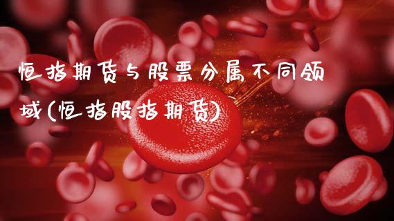 恒指期货与股票分属不同领域(恒指股指期货)_https://www.gzbbqc.com_恒指期货_第1张