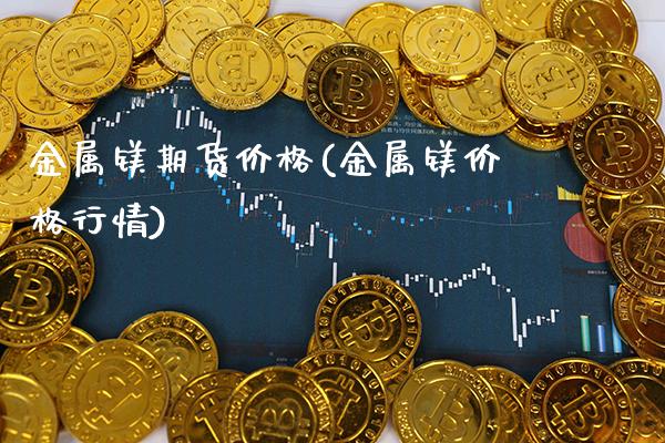 金属镁期货价格(金属镁价格行情)_https://www.gzbbqc.com_股指期货_第1张