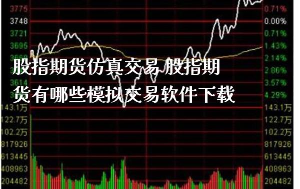 股指期货仿真交易 股指期货有哪些模拟交易软件下载_https://www.gnhpgy.com_恒指期货_第1张