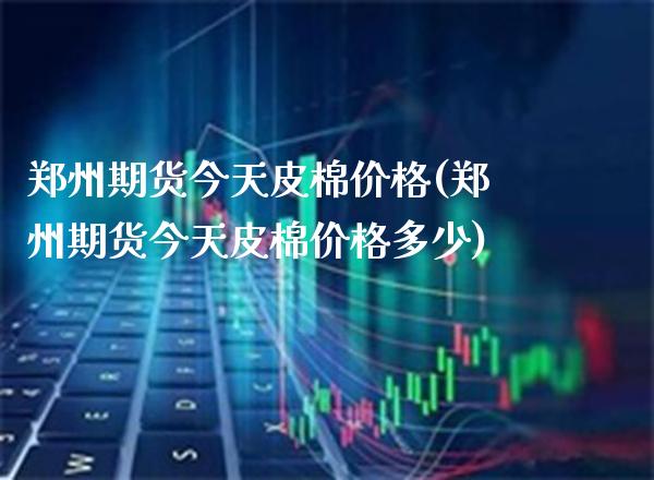 郑州期货今天皮棉价格(郑州期货今天皮棉价格多少)_https://www.gzbbqc.com_德指期货_第1张