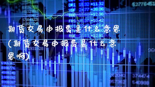 期货交易申报费是什么意思(期货交易申报费是什么意思啊)_https://www.gzbbqc.com_期货知识_第1张