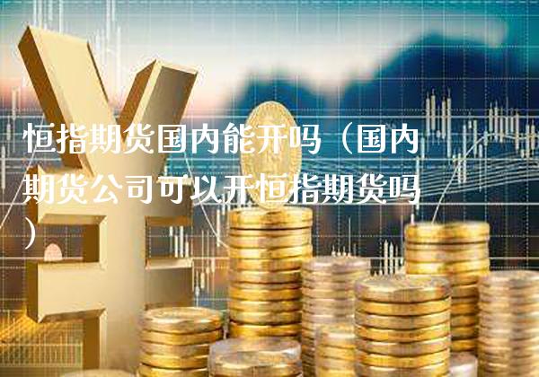 恒指期货国内能开吗（国内期货公司可以开恒指期货吗）_https://www.gzbbqc.com_道指期货_第1张