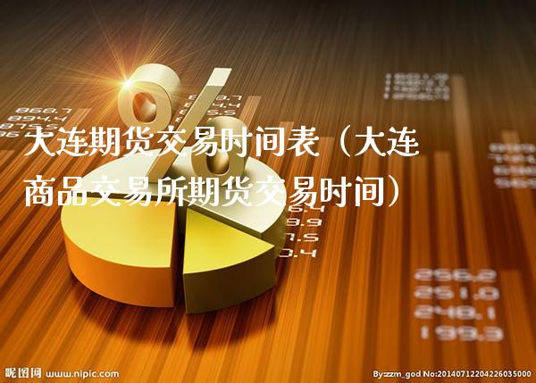 大连期货交易时间表（大连商品交易所期货交易时间）_https://www.gzbbqc.com_股指期货_第1张