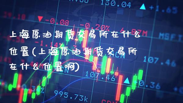 上海原油期货交易所在什么位置(上海原油期货交易所在什么位置啊)_https://www.gzbbqc.com_道指期货_第1张