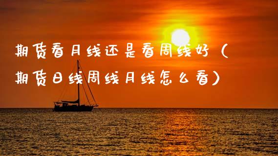 期货看月线还是看周线好（期货日线周线月线怎么看）_https://www.gzbbqc.com_黄金期货_第1张