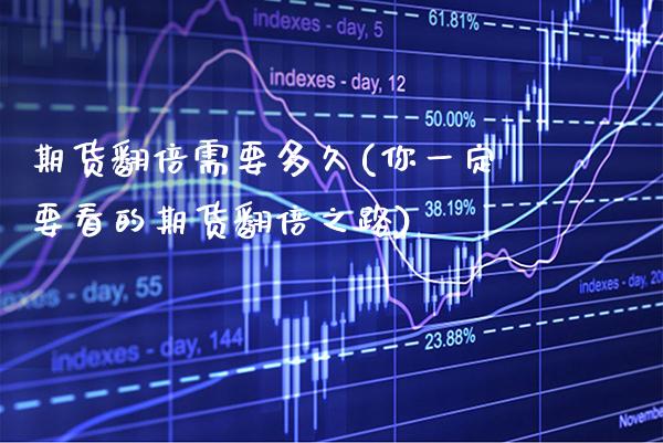 期货翻倍需要多久(你一定要看的期货翻倍之路)_https://www.gzbbqc.com_黄金期货_第1张