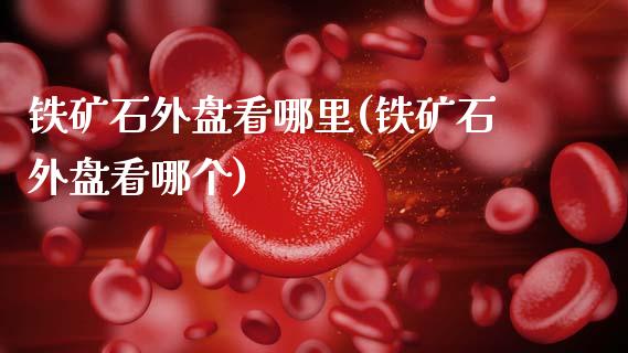 铁矿石外盘看哪里(铁矿石外盘看哪个)_https://www.gzbbqc.com_德指期货_第1张
