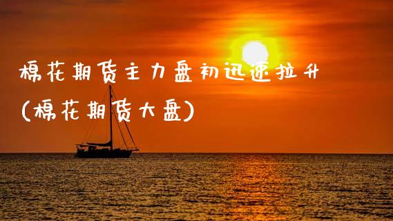 棉花期货主力盘初迅速拉升(棉花期货大盘)_https://www.gzbbqc.com_股指期货_第1张