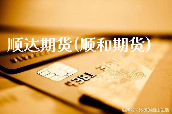 顺达期货(顺和期货)_https://www.gzbbqc.com_纳指期货_第1张