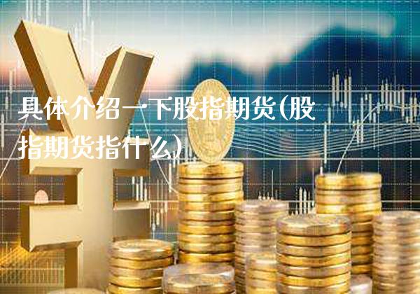 具体介绍一下股指期货(股指期货指什么)_https://www.gzbbqc.com_原油期货_第1张