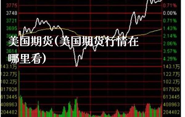 美国期货(美国期货行情在哪里看)_https://www.gzbbqc.com_纳指期货_第1张