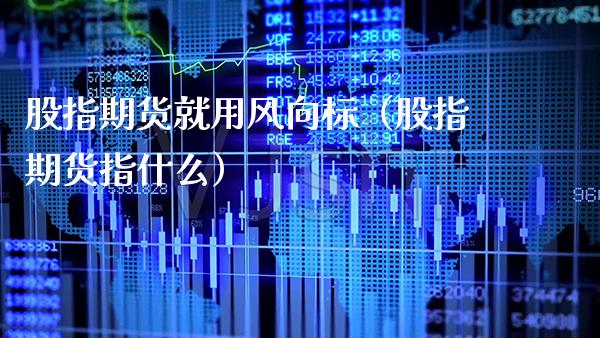 股指期货就用风向标（股指期货指什么）_https://www.gzbbqc.com_原油期货_第1张