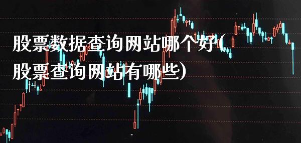 股票数据查询网站哪个好(股票查询网站有哪些)_https://www.gzbbqc.com_原油期货_第1张