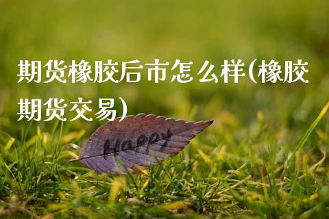 期货橡胶后市怎么样(橡胶期货交易)_黄金期货_第1张_八八期货网 期货橡胶后市怎么样(橡胶期货交易)_https://www.gzbbqc.com_黄金期货_第1张