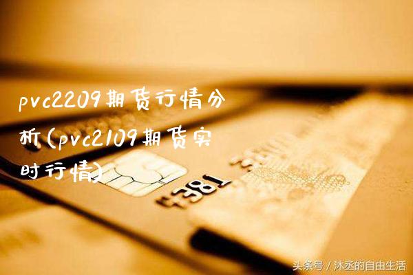 pvc2209期货行情分析(pvc2109期货实时行情)_https://www.gzbbqc.com_纳指期货_第1张