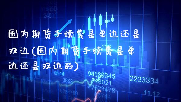 国内期货手续费是单边还是双边(国内期货手续费是单边还是双边的)_https://www.gzbbqc.com_德指期货_第1张