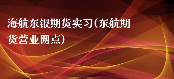 海航东银期货实习(东航期货营业网点)_https://www.gzbbqc.com_纳指期货_第1张