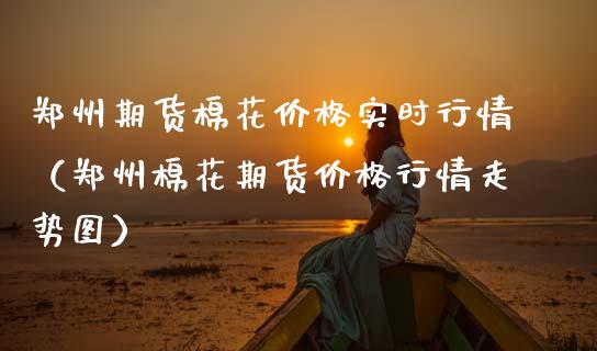 郑州期货棉花价格实时行情（郑州棉花期货价格行情走势图）_https://www.gzbbqc.com_道指期货_第1张
