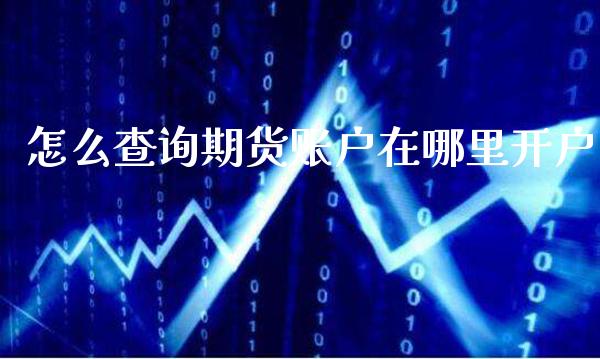 怎么查询期货账户在哪里开户_https://www.gzbbqc.com_道指期货_第1张