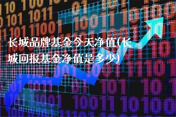 长城品牌基金今天净值(长城回报基金净值是多少)_https://www.gzbbqc.com_纳指期货_第1张